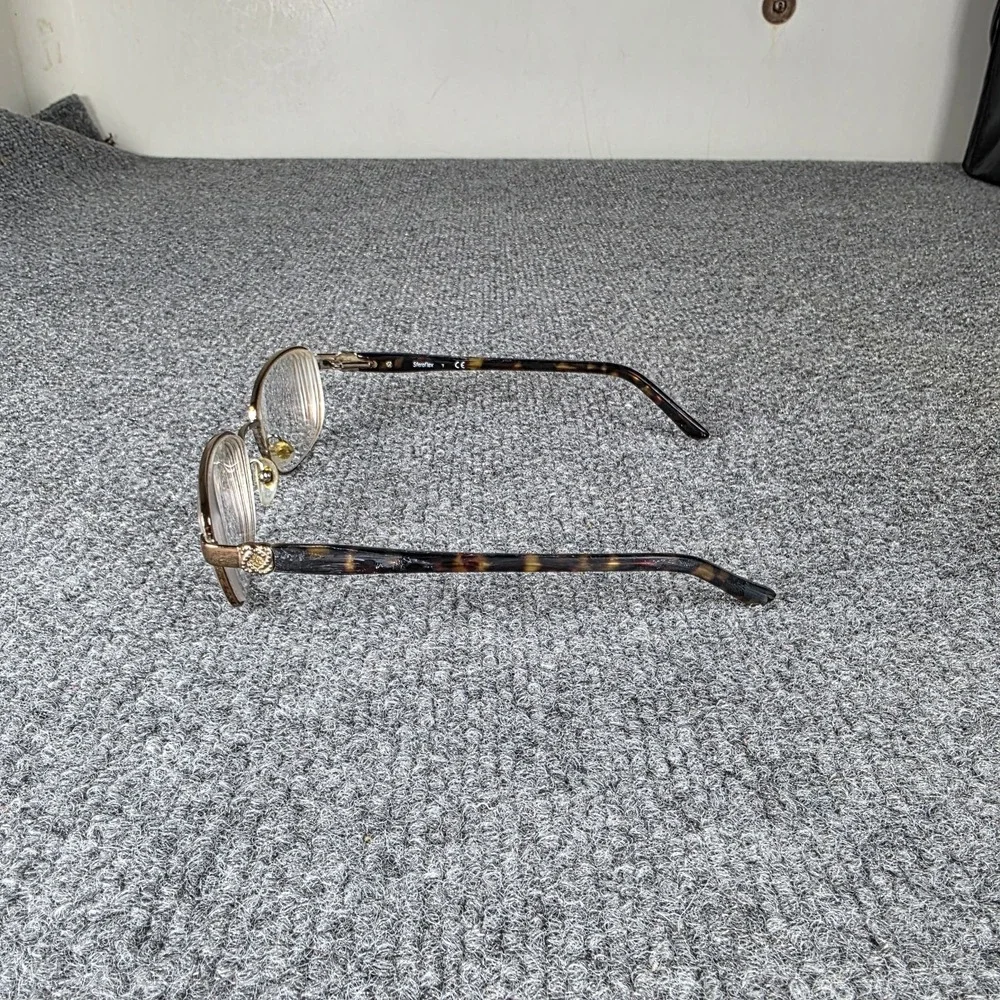 Sferoflex Eyeglasses Frame 2570-488 Unisex Brown Tortoise Full Rim 54-17-140
